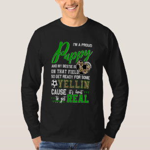 Camiseta Orgullosa familia de fútbol de papy a juego 2