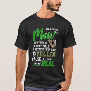 Camiseta Orgullosa familia de futbolistas Maw 1