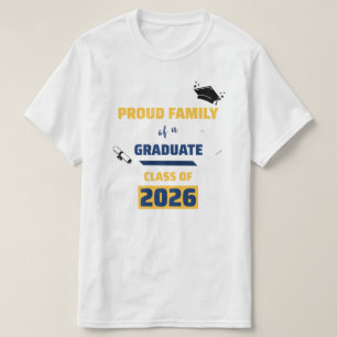 Camiseta Orgullosa Familia de un Graduado de la Clase de 20