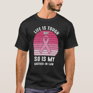 Camiseta Orgullosa familia, guerrera del cáncer de mama, su