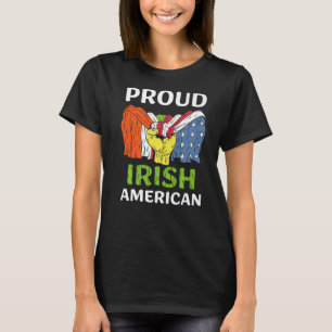 Camiseta Orgullosa Familia Irlandesa Estadounidense, Irland