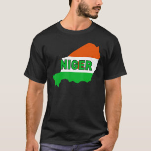 Camiseta Orgullosa familia y bandera patriótica del país Ní