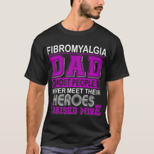 Camiseta Orgullosa Fibromialgia, papá, crié la mía