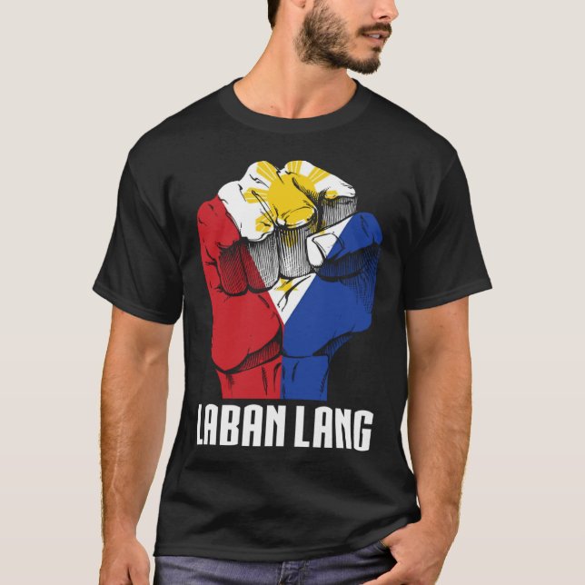 Camiseta Orgullosa Filipinas cita a Laban Lang Filipino Ori (Anverso)