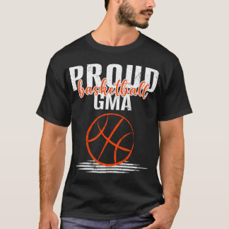 Camiseta Orgullosa Gma Abuela Baloncestista