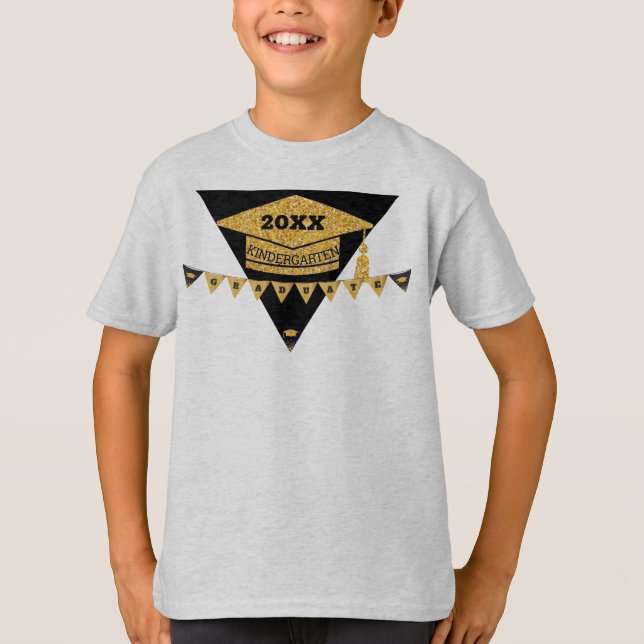 Camiseta Orgullosa graduación de guardería T-Shirt (Anverso)