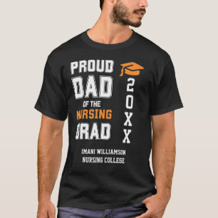 Camiseta Orgullosa graduación del Día del Padre en ENFERMER