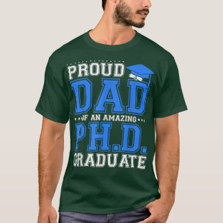 Camiseta Orgullosa graduación del Día del Padre PH
