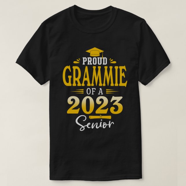 Camiseta Orgullosa GRAMÍA De Una Graduación Superior En 202 (Diseño del anverso)