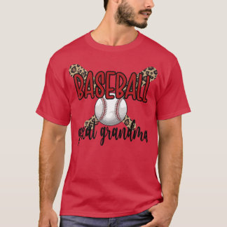 Camiseta Orgullosa Gran Abuela De Béisbol, Jugadora De Béis