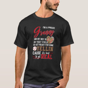 Camiseta Orgullosa Granja De Béisbol Familia Que Coincide 1