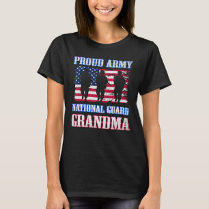 Camiseta  Orgullosa Guardia Nacional Abuela Veterana de los