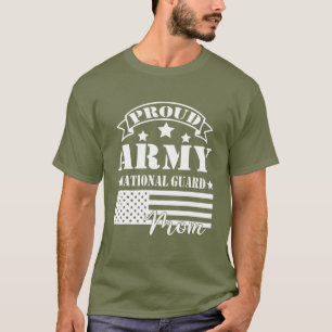 Camiseta Orgullosa Guardia Nacional Mamá Divertida Madre Mi