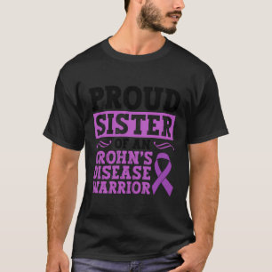 Camiseta Orgullosa Hermana De Un Guerrero De La Enfermedad