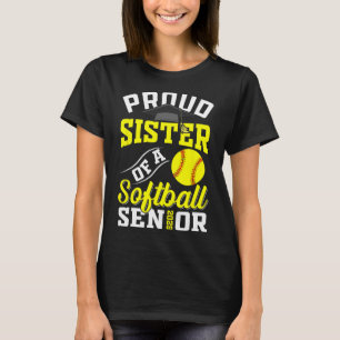 Camiseta Orgullosa Hermana De Un Sólido Graduado Superior D