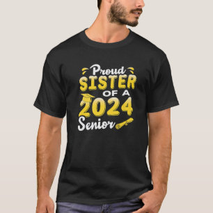 Camiseta Orgullosa Hermana De Una Graduación Gradual De Fun