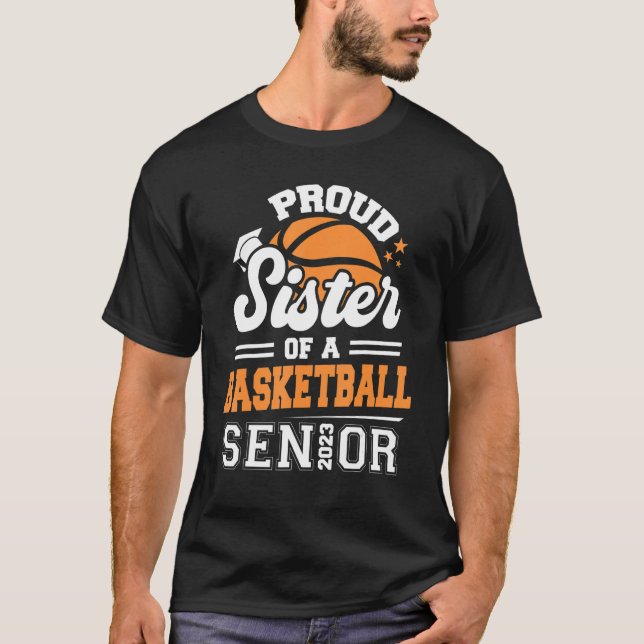 Camiseta Orgullosa Hermana De Una Graduación Superior De Ba (Anverso)