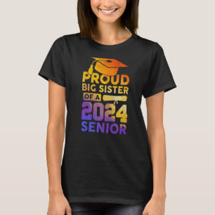 Camiseta Orgullosa Hermana Grande De Una Clase Superior De 