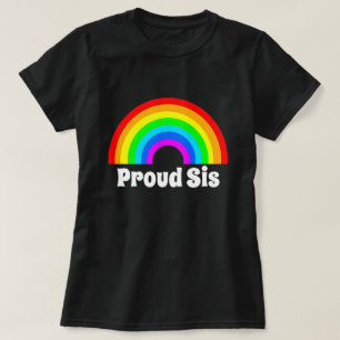 CAMISETA ORGULLOSA HERMANA ORGULLO LGBTQ