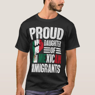 Camiseta Orgullosa Hija De Inmigrantes Mexicanos