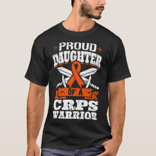 Camiseta Orgullosa Hija De Un Círculo De Conciencia Del Gue