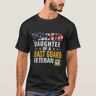 Camiseta Orgullosa Hija De Un Veterano Estadounidense De La