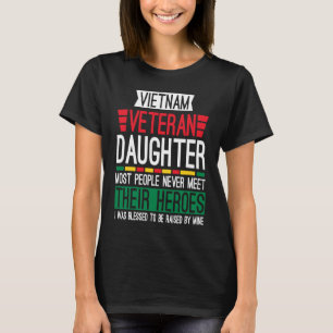 Camiseta Orgullosa hija de un veterano vietnamita 10