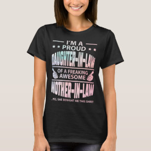Camiseta Orgullosa hija de una ley que dejó a una increíble