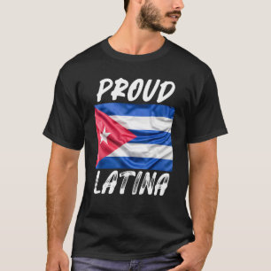 Camiseta Orgullosa hispano Latina Mes de Herencia Bandera d