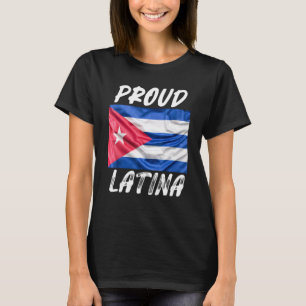 Camiseta Orgullosa hispano Latina Mes de Herencia Bandera d