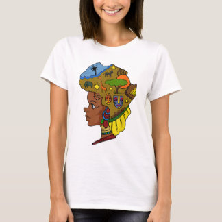 Camiseta Orgullosa historia negra afroamericana