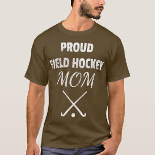 Camiseta Orgullosa hockey sobre hierba, mamá divertida y or