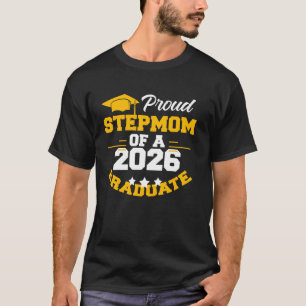 Camiseta Orgullosa MADRASTRA de la graduada universitaria d