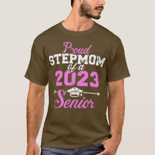 Camiseta Orgullosa madrastra de un curso de graduación 1 de