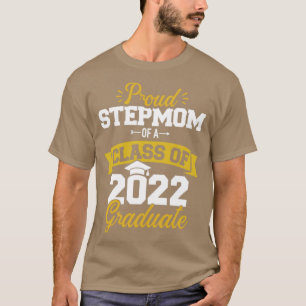 Camiseta Orgullosa madrastra de una clase de graduados de 2