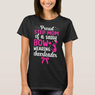 Camiseta Orgullosa Madrastra De Una Porrista Madrastra Porr