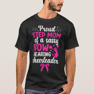 Camiseta Orgullosa Madrastra De Una Porrista Madrastra Porr