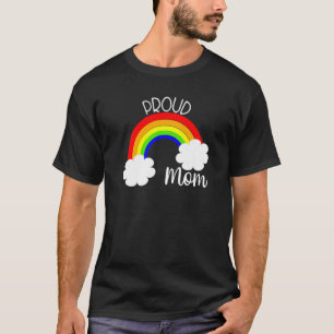 Camiseta Orgullosa madre apoya a hija de hijo arcoiris de L