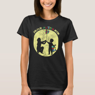 Camiseta Orgullosa madre de autismo amor incondicional piez