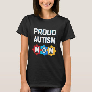 Camiseta Orgullosa Madre de Autismo Esencial