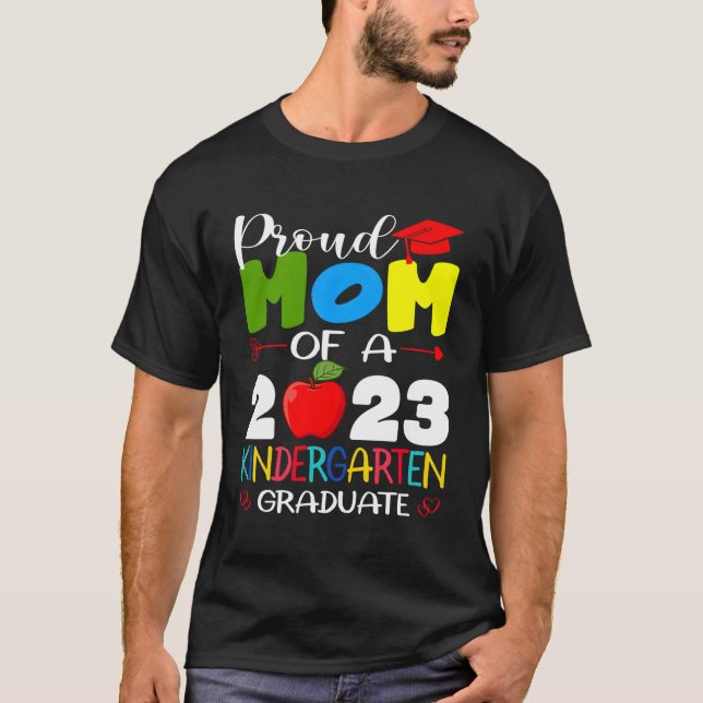 Camiseta Orgullosa Madre De Graduación De Primario En 2023 (Anverso)