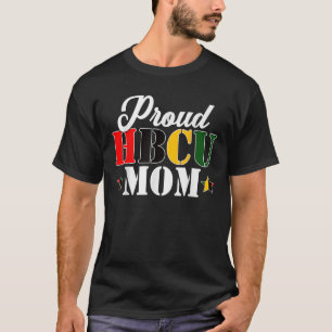 Camiseta Orgullosa madre de HBCU, Mothe de la Universidad B