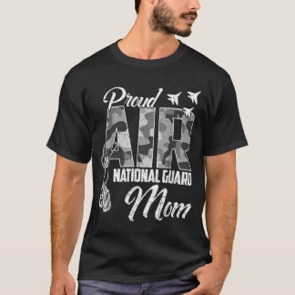 Camiseta Orgullosa madre de la Guardia Nacional del Aire Ca