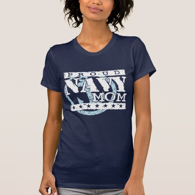 Camiseta Orgullosa madre de la Marina (Anverso)