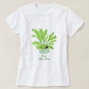 Camiseta Orgullosa madre de la planta - el nido de pájaro h