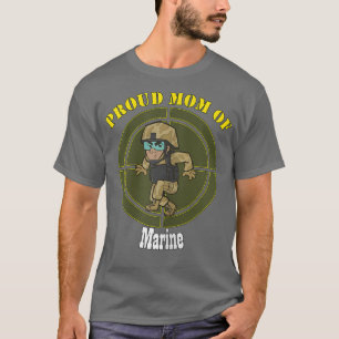 Camiseta Orgullosa madre de Marine