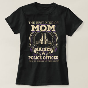 Camiseta Orgullosa madre de oficial de policía