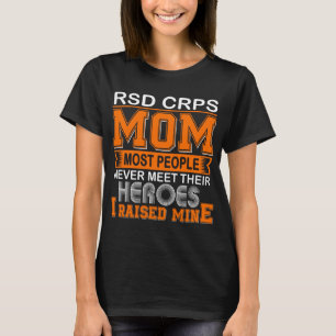 Camiseta Orgullosa madre de RSD CRPS Crié al mío