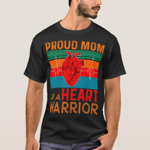 Camiseta Orgullosa madre de sobreviviente de ataque al cora