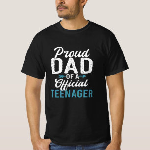 Camiseta Orgullosa madre de un adolescente oficial - 13°